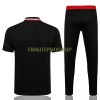 Manchester United Trainings Poloshirt 2022-23 Schwarz Rot Weiß Für Herren